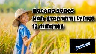 Ilocano Songs Non-stop with Lyrics 13 minutes | Jemaron