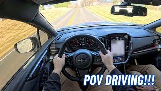 2023 Subaru WRX - 4K POV Driving - Is This The Best Backroad Carver? - No Talking