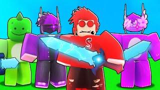 Playing With The #1 Ranked Squad In  Roblox Bedwars