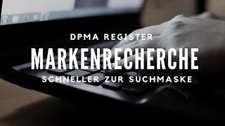 Marken: Schnellere Recherche im DPMA Markenregister - Markenamt - Patentamt Deutschland