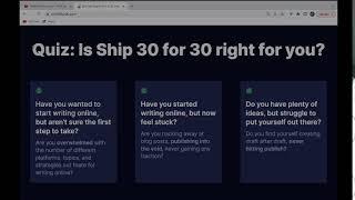 A close reading of the Ship 30 for 30 sales page (Part 1)