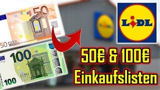 LIDL 50€ & 100€ FEUERWERK EINKAUFSLISTEN | Das würde ich mir kaufen!