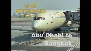 Etihad Airways - Abu Dhabi to Bangkok in Business Class