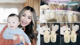 How I Pump 1200 ml of Breastmilk A Day | HAUSOFCOLOR