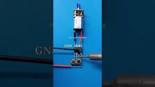 DC Motor Direction Changer IC Simple Circuit