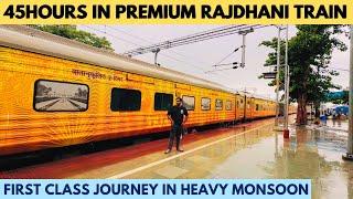 45 Hours in AGARTALA TEJAS RAJDHANI EXPRESS FIRST CLASS Full Train JOURNEY with Delicious IRCTC Food