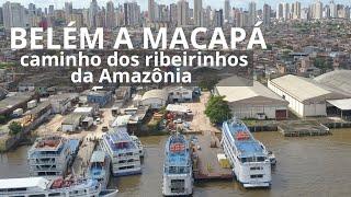 How is the boat trip from Belém to Macapá, in the Brazilian Amazon