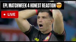 LIVE Premier League Matchweek 4 Review!!