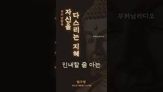 자신을 다스리는 지혜 | 내적 힘 3가지 | 부처님말씀 | 삶의지혜, 인생조언, 명언