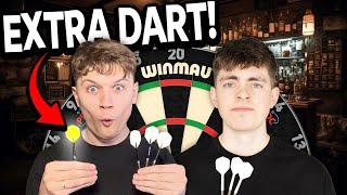 Can I Beat The Best YouTube Darts Player With An Extra Dart?