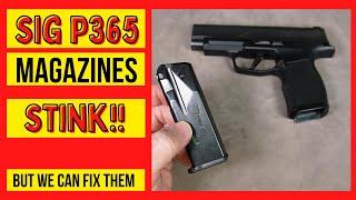 Sig P365 XL Magazines are hard to load!!