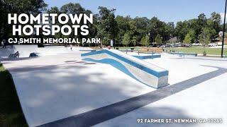 CJ SMITH MEMORIAL PARK (NEWNANS NEW SKATE PARK) HOMETOWN HOTSPOTS / What to do in Newnan GA