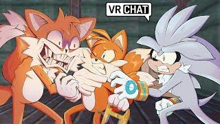 CRAZY TAILS Attacks Tails & His Workshop! [Feat: Silver] (VR Chat)