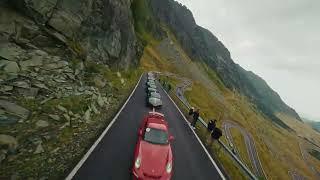 Amazing cars on the amazing Transfagarasan road | fpv