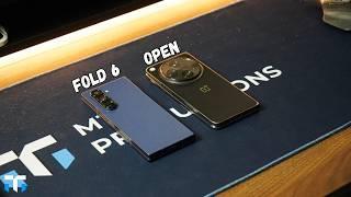 Samsung Galaxy Z Fold 6 vs OnePlus Open: Battle of the Folds!