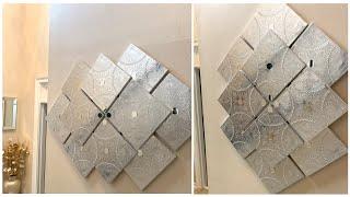 DIY Modern Glam Wall Decor ~ Easy Decorating Ideas