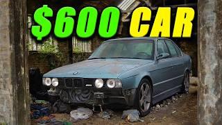 Rebuilding My Abandoned $600 BMW!