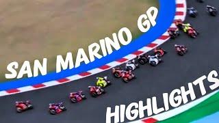 MOTO GP - SAN MARINO GP RACE HIGHLIGHTS 2024