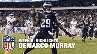 DeMarco Murray Highlights (Week 6) | Giants vs. Eagles | NFL