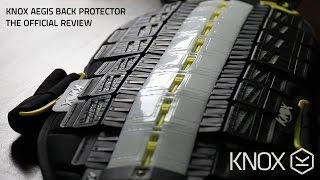 Knox Aegis Motorcycle Back Protector - Official review from KNOX