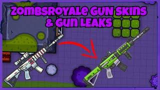 *NEW* Zombsroyale Guns & Gun skins LEAK