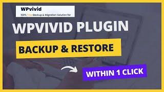 How To Migrate Your WordPress Site To New Host? WPvivid WordPress Backup & Migration Tutorial 2024