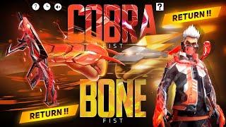 Finally Cobra mp40 Return | Cobra Bundle Return | Free Fire New Event | Ff New Event | New Event Ff