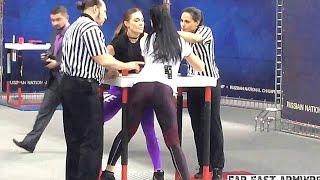 Ekaterina Nikisheva VS Irina Gladkaya | ARM WRESTLING FINAL 2016