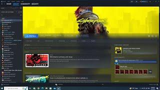 Free steam account with Cyberpunk 2077