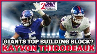 Kayvon Thibodeaux Named Giants' Top Building Block For 2024 By Bleacher Report