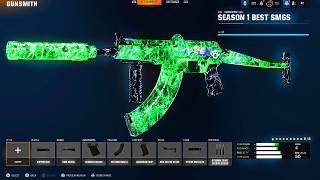 TOP 5 *META* SMG LOADOUTS in BLACK OPS 6 SEASON 1!  (BO6 Best Class Setups) - BO6 Best Guns