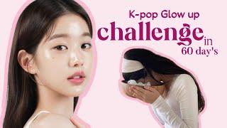 k-pop Glow up challenge in 60 days pt.1🪞 simple and effective for 12-19 years old