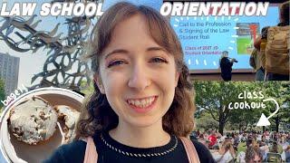 law school orientation vlog || starting school at boston university