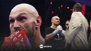 TYSON FURY LEFT THE RING!  Fury was not happy after Dubois stormed the ring #UsykFury2 