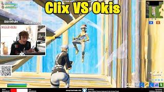 Clix & Veno VS Bucke and Okis 2v2 TOXIC Fights!