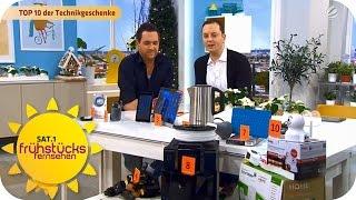 Die Top 10 Technik-Geschenke | SAT.1 Frühstücksfernsehen