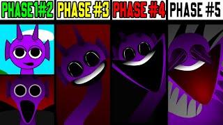 Phase 1 VS Phase 2 VS Phase 3 VS Phase 4 VS Phase 5 in Incredibox Sprunki!