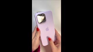 What's In The Box? iPhone 14 Pro Max Apple Silicone Case - Lilac #shorts