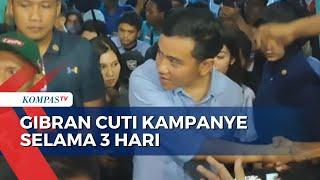 Kampanye Pilpres, Gibran Rakabuming Raka Ambil Cuti 3 Hari