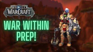 TWW Prep! Prot Warrior Live Keys!