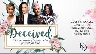 DECEIVED: Lies Women Believe in Pursuit of Love 2-23-18 RELATIONSHIP WEBINAR