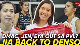 Jia NA-RENEW sa Denso! Eya and Jen POSSIBLENG DI Payagan MAGLARO for Chery? Rhea OUT sa PLDT!