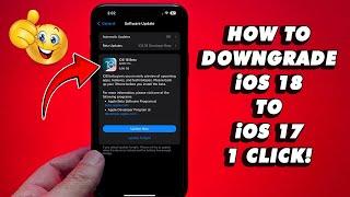How to Downgrade iOS 18 to iOS 17 Easily With Joyoshare UltFix