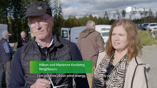 Inauguration video of BayWa r.e.’s biggest wind project in Europe - Lyngsåsa wind farm