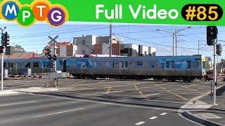 Metro Trains at Ormond and West Richmond Stations (Full Video #85)