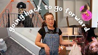 VLOG | new house updates & going back to the old house