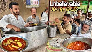 MOST UNBELIEVABLE PRICE! 10/- RS LUNCH FOR THE PEOPLE IN SARGODHA - DESI STREET FOOD CHEAP & BEST