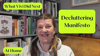 At Home: Decluttering Manifesto