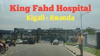 Kigali-Rwanda || Driving from City Center to King Fahd Hospital