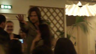 Jared Padalecki Exorcises Mark Sheppard for kissing his wife